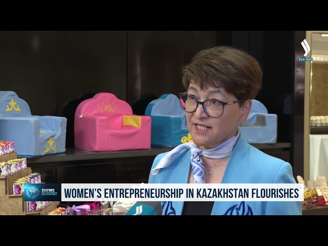 В Казахстане активно развивается женское предпринимательство