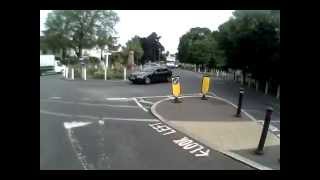 preview picture of video 'Cyclist Near Miss with a Woodchipper in Dulwich Village'