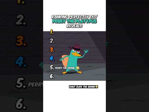 Ranking Perry The Platypus Reveals 😭