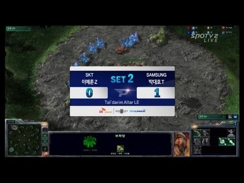 SPL [12.24] Sacsri (SKT) vs TurN (Samsung) 2set / Taldarim Altar - Starcraft 2