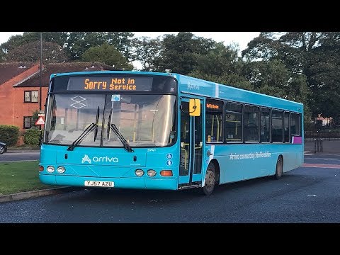 **ONBOARD** Arriva Midlands VDL SB200 Wright Commander YJ57AZU 3741