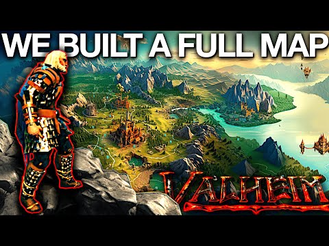 Building a Full Adventure Map in Valheim - Start to Finish