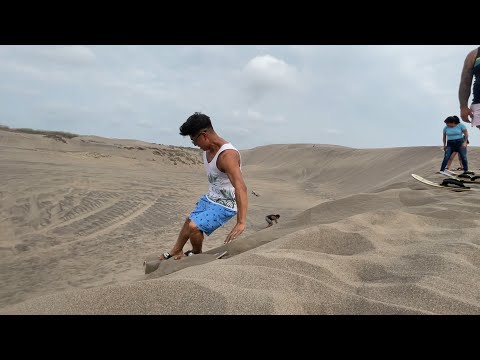 Visiting an exotic beach in Mexico