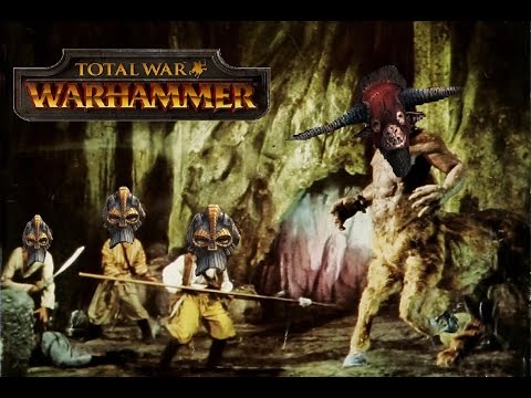 Total War Warhammer Online Battle #117: Beastmen vs Dwarfs - CHARGING BEAST, FLYING DWARF