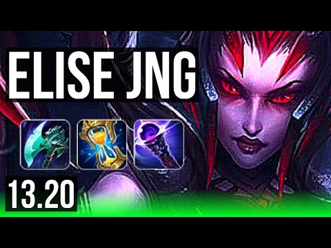 ELISE vs AMUMU (JNG) | 1.8M mastery, 6 solo kills, 1000+ games, Godlike, 14/4/9 | BR Master | 13.20