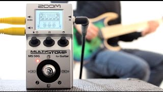 Video thumbnail for Zoom MS50G Multistomp - Full Mix Demo & Playthrough (Standalone / Amp Models) by ChoptonesOfficial