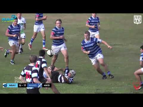 2019 NHRU Under 18s Round 14 Highlights   Nelson Bay Gropers vs Wanderers
