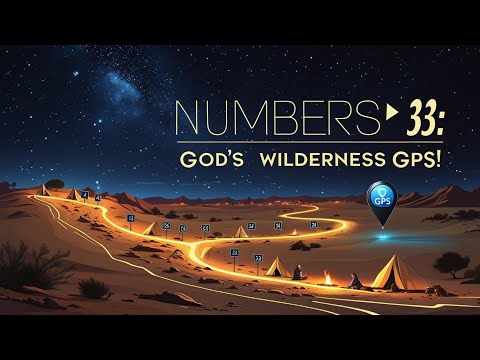 Numbers 33 SECRET MAP: Every Stop in Israel’s 40-Year Wandering REVEALED!
