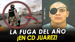 ¡La fuga del año! Revelan detalles del impresionante escape de El Neto del Penal de Cd Juárez.