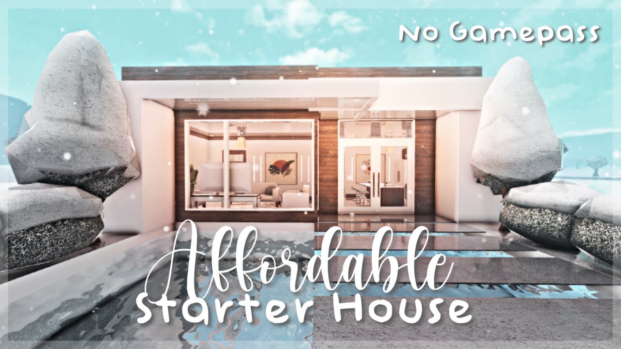 Roblox Bloxburg - No Gamepass Affordable Starter House - Minami Oroi
