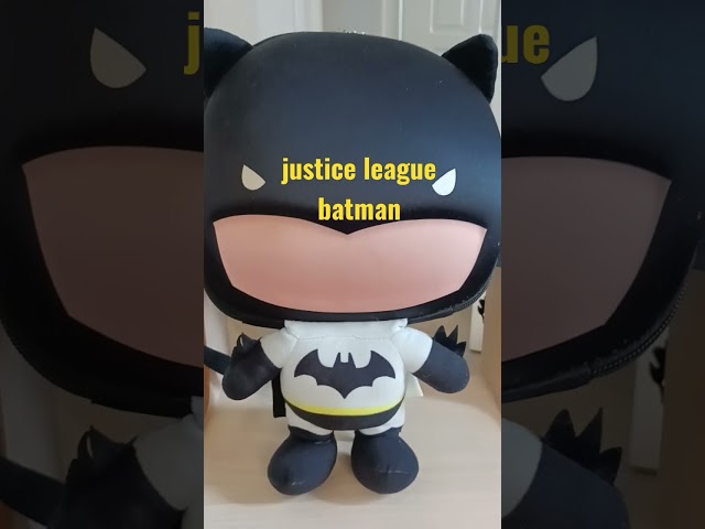 Vídeo relacionado con DC Comics - Bolsa de Batman con cordón para niños, mochila escolar para niños, regalo oficial para niños