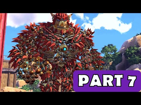 KNACK 2 - Walkthrough No Commentary - Part 7 [PS4 PRO]