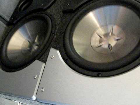 2 Clarion 12" Subs Slappin Hard 2/2