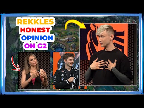 REKKLES Honest Opinion on G2 Performance 👀