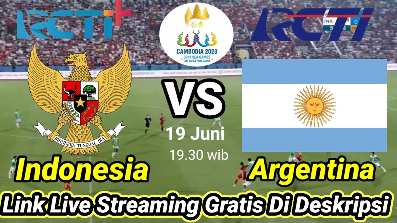 Gratis‼️LINK LIVE STREAMING INDONESIA VS Argentina FIFA MATCHDAY Online 2023