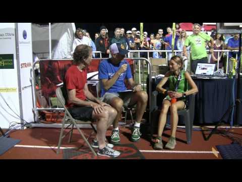 Kaci Lickteig, 2016 Western States 100 Champion, Finish-Line Interview