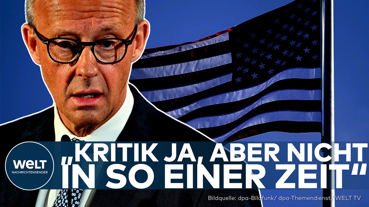 MERZ UNTER DRUCK: „Man muss diplomatischer vorgehen!“ Bürger kritisieren steile USA-Aussage