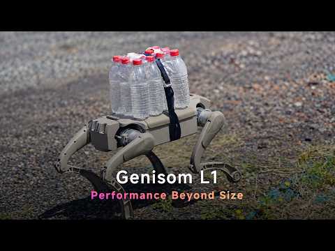 GENISOM L1|World‘s First Ultra-Compact Industrial-Grade Quadruped Robot