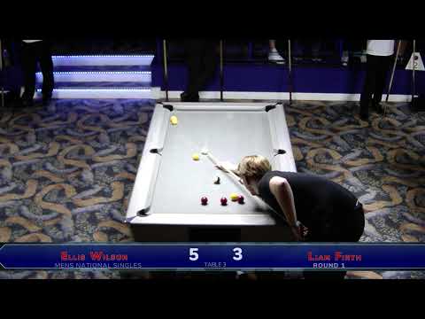 2024 Men's National Singles - Round 1 - Ellis Wilson vs Liam Firth