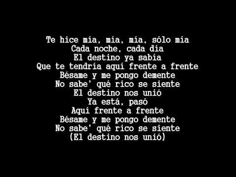Destino (Letra/Lyrics) - Greeicy, Nacho