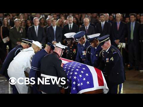 Happening soon: World leaders gather for Sen. Lindsey Graham's funeral | CBS News