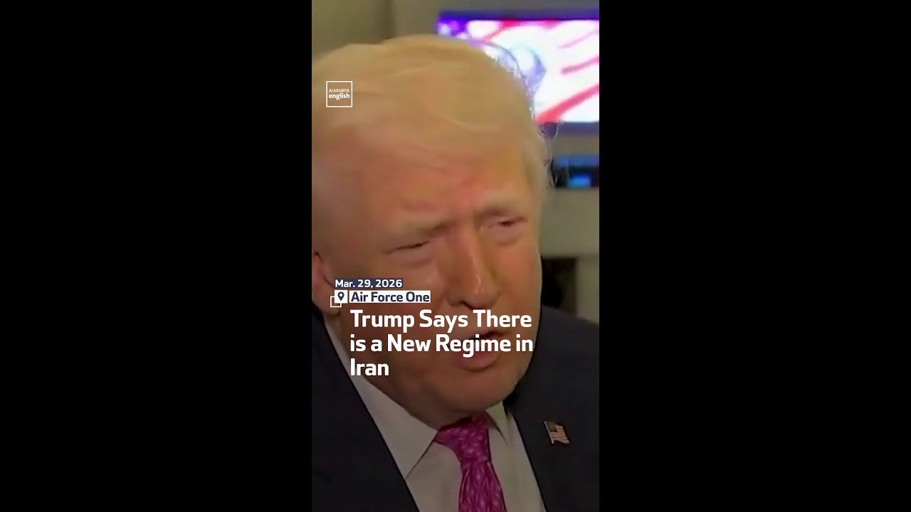 Video | Trump Says There is a New Regime in Iran
