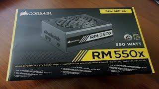 Corsair RM550x (CP-9020090) - відео 1