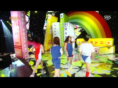140810 Red Velvet 레드벨벳 - Happiness @ Inkigayo 1080P