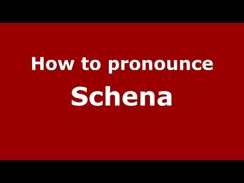 How to pronounce Schena (Italian/Italy) - PronounceNames.com