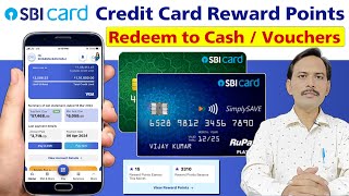 SBI Credit Card Reward Points Kaise Use Kare | SBI Credit Card Reward Points Convert to Cash