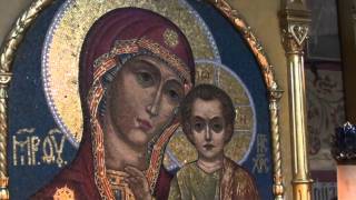 preview picture of video 'Virgen de Kazán Iglesia Asuncion Monasterio Trinidad y S Sergio'