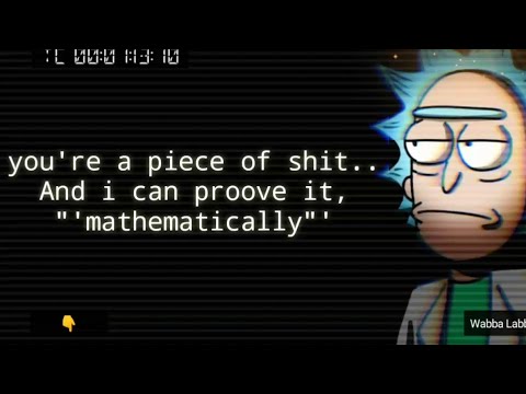 Savage quotes from Rick sanchez. (God level Humour)