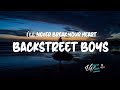 Backstreet Boys I Ll Never Break Your Heart Lyrics