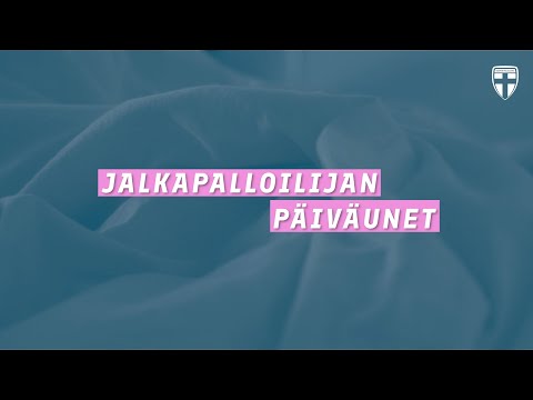 Ovatko päiväunet tarpeen jalkapalloilijalle?