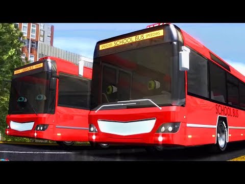 The Wheels On The Bus | Speedies Cartoons And Rhymes For Kids