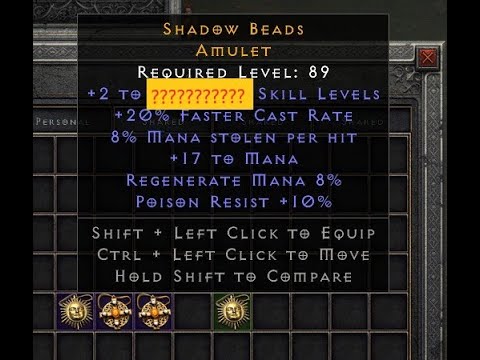 OP CHARM ROLL AND AMY CRAFTING! lucky me - Diablo 2 Resurrected