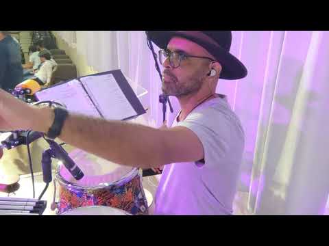 PERCUSSÃO GOSPEL - MÚSICA: "EU ME ALEGRO EM TI" (Made me Glad)