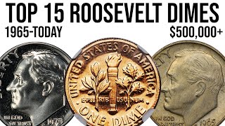 Top 15 Most Valuable Clad Roosevelt Dimes
