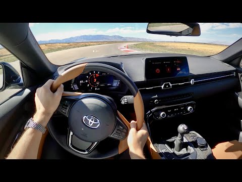 2023 Toyota GR Supra 3.0 Manual - POV Track Driving