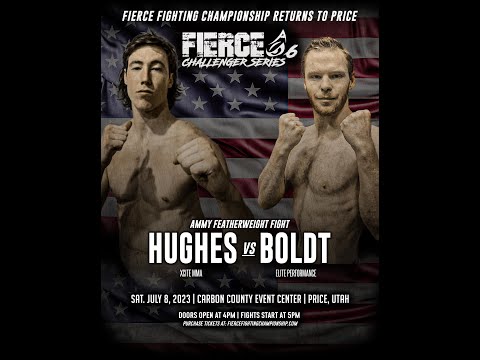 FULL FIERCE FIGHT | CROSS HUGHES VS  DYLAN BOLDT