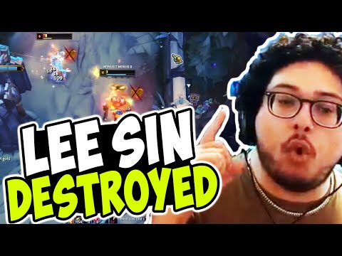 DESTROYING A LEE SIN TOP ABUSER