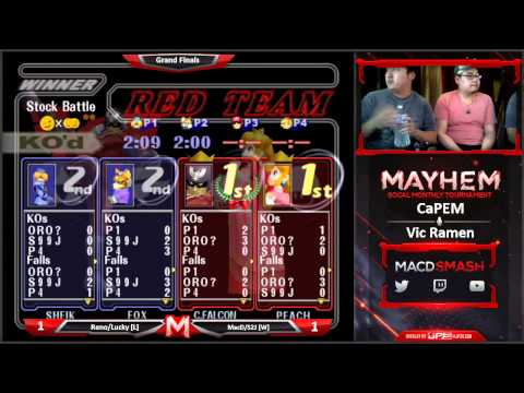 Mayhem July 2015 GF: Reno/Lucky vs MacD/S2J