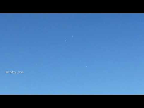 Strange objects in the sky, Burbank CA