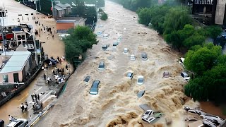 चीन को डूबता देख पूरी दुनिया हिल गई | China flood 2023