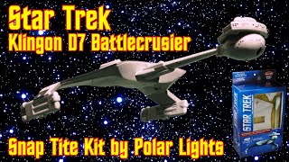 Klingon D7 Battlecruiser (Polar Lights)