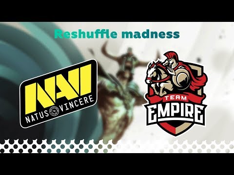 NaVi vs Empire - Losers' Round 1 @Map2 | Reshuffle Madness 2018 (30.09.2018)