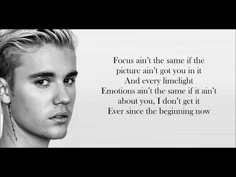 Justin Bieber - No sense ft. Travis Scott (Lyrics)