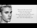 Justin Bieber - No sense ft. Travis Scott Lyrics ...