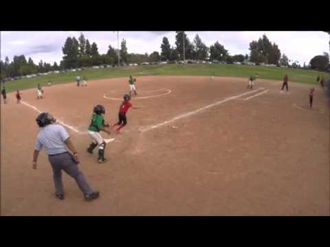 Julie Holcomb homer in championship