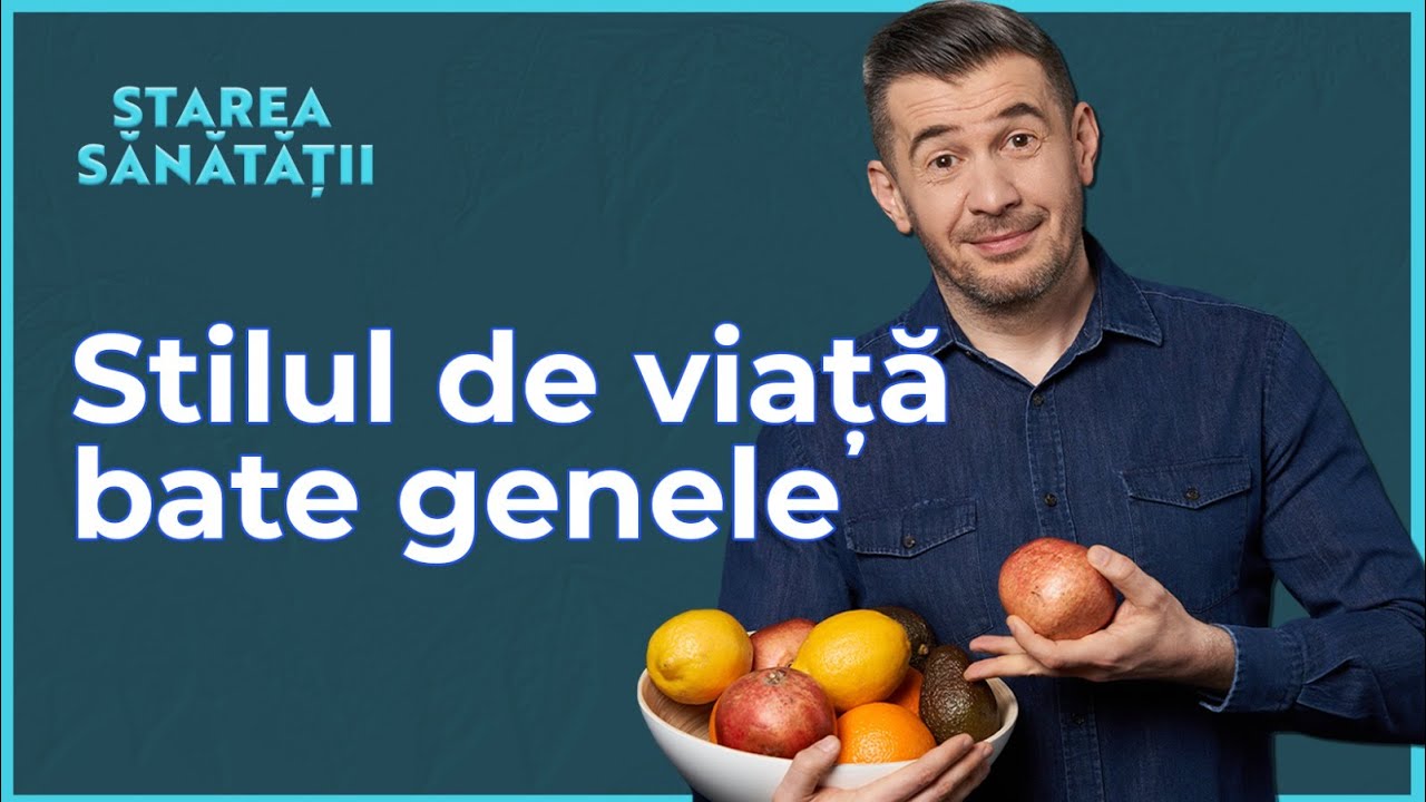 Ești predispus genetic la unele probleme? Antidotul există. Și toți îl avem | Starea Sănătății S4E37